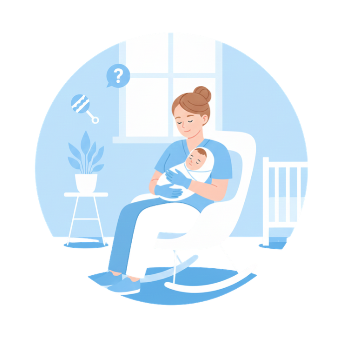 Postnatal Nurse Home Visit for Mother and Newborn Care