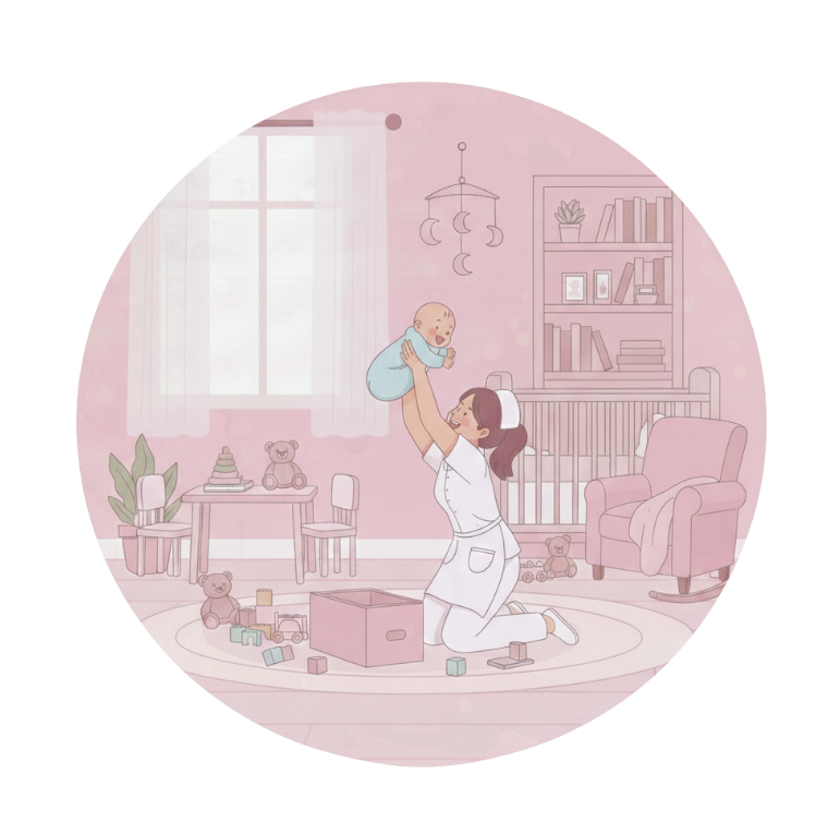 10 Visits Postpartum Caregiver for Mother and Newborn for 8 hours