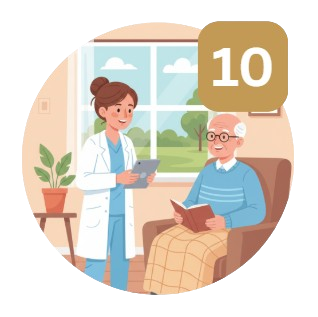 10 General practitioner visits