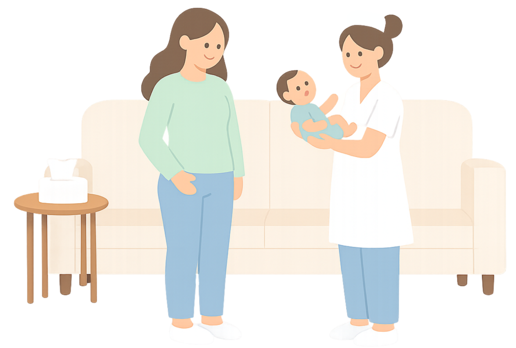 6 زيارات مرافقة النفاس لرعاية الأم والمولود لمدة 8 ساعات